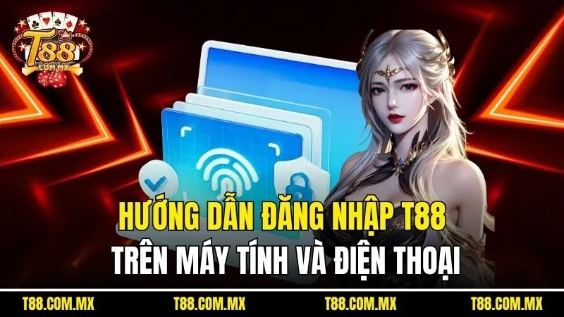 Hướng dẫn đăng nhập T88 trên máy tính và điện thoại